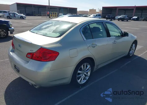 2007 Infiniti G35 Journey from USA, damaged, VIN JNKBV61E87M703578